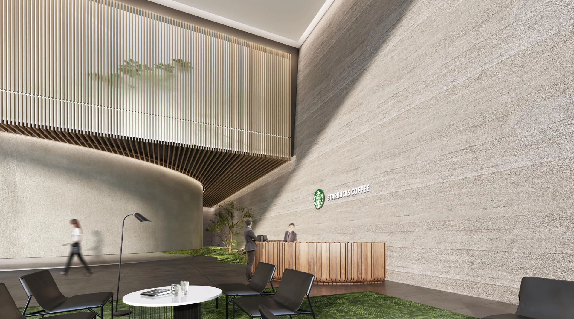 Alibaba DAMO Academy — ภาพออกแบบสำนักงาน