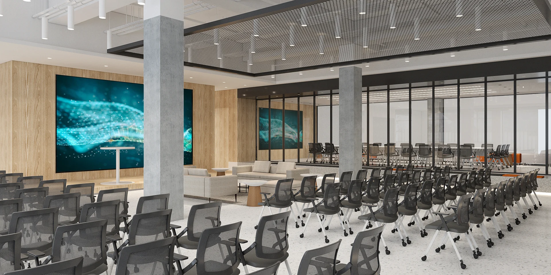 Aptiv — ภาพออกแบบสำนักงาน