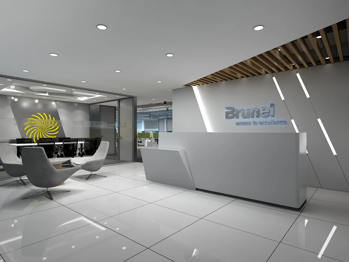 Brunel — ภาพออกแบบสำนักงาน