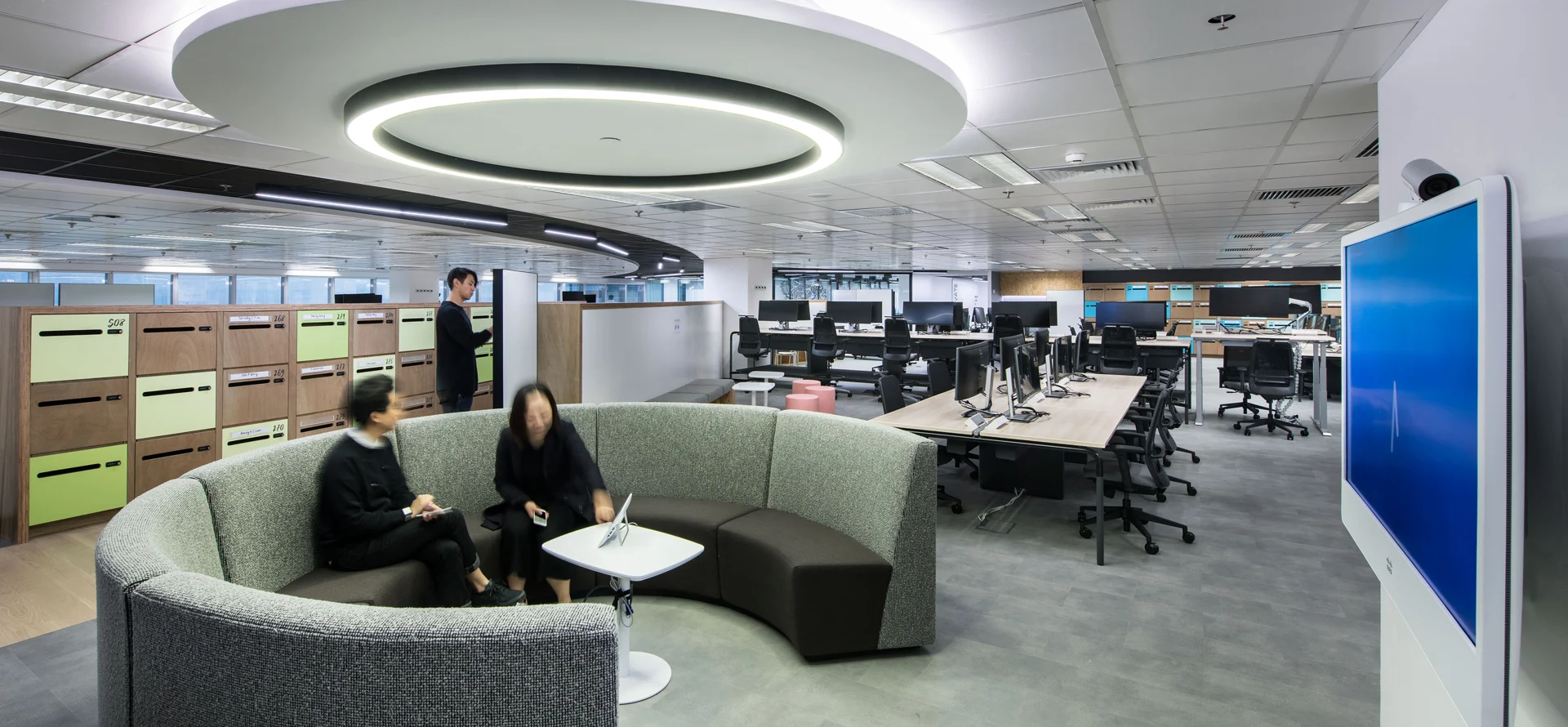 HSBC — ภาพออกแบบสำนักงาน