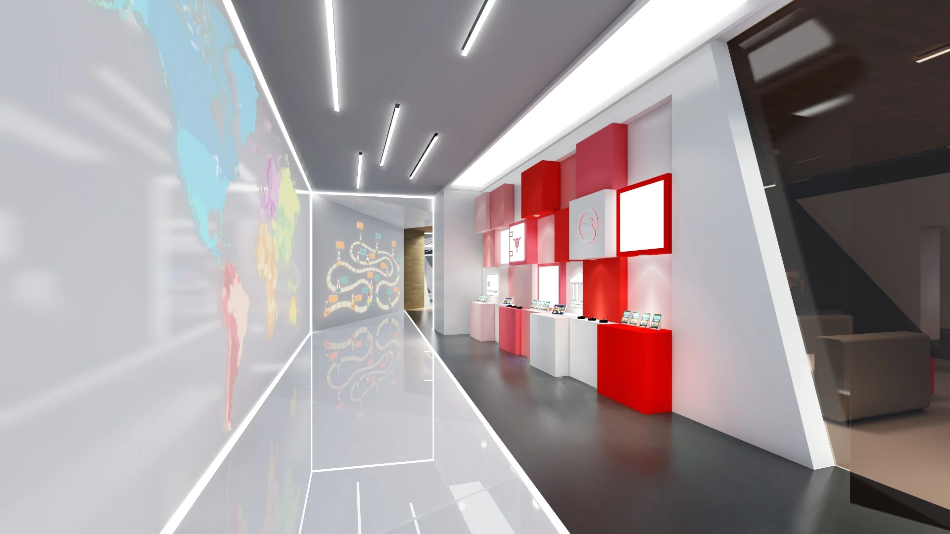 IBM Beijing — ภาพออกแบบสำนักงาน