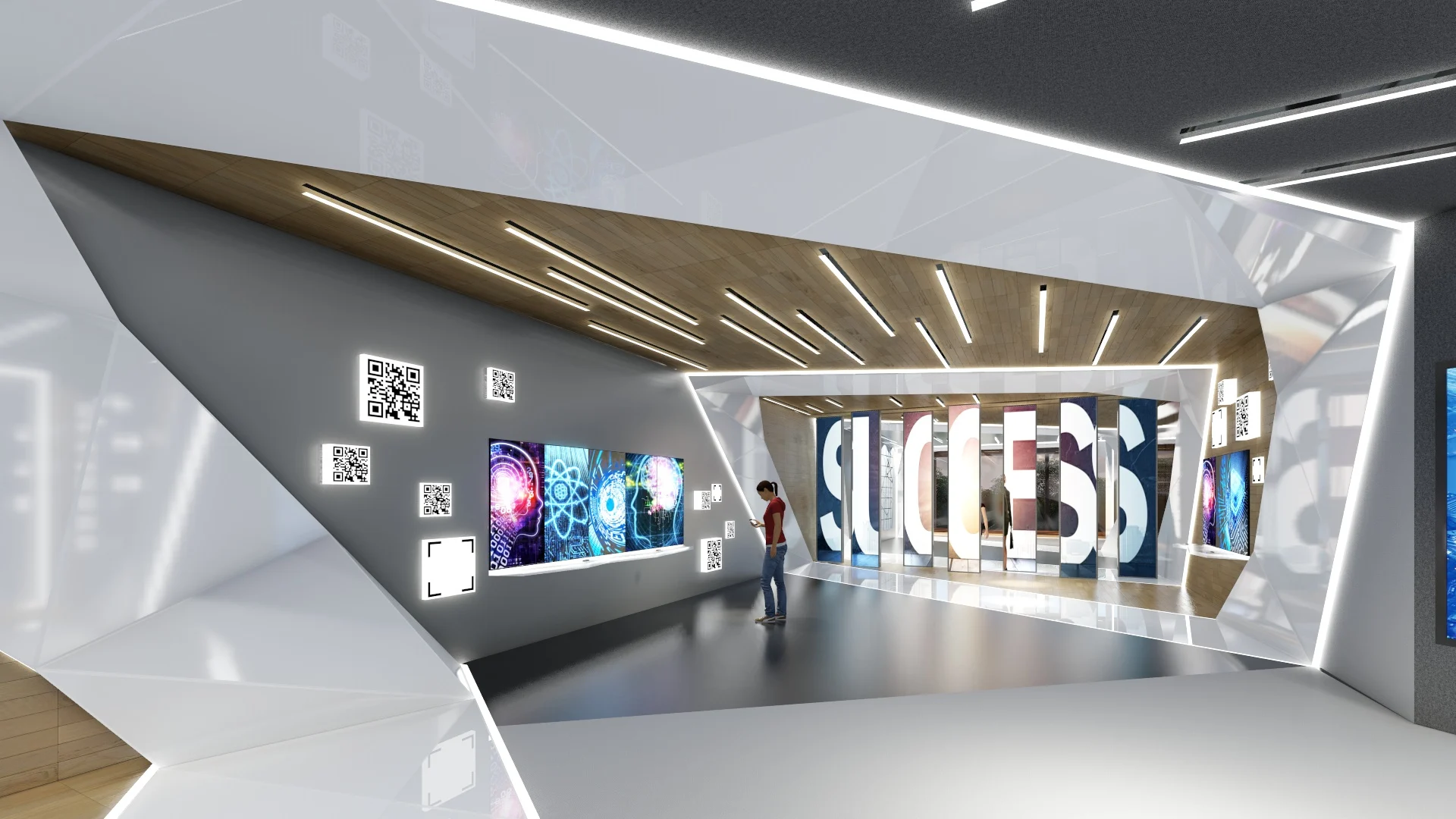 IBM Beijing — ภาพออกแบบสำนักงาน