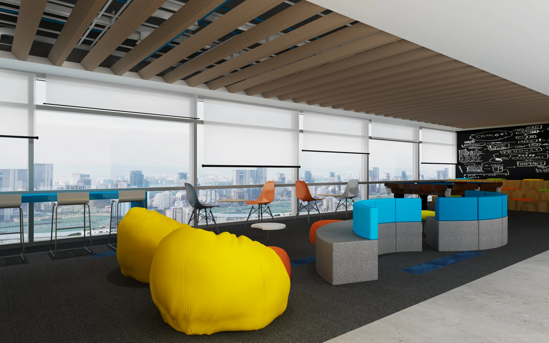 Microsoft Beijing — ภาพออกแบบสำนักงาน