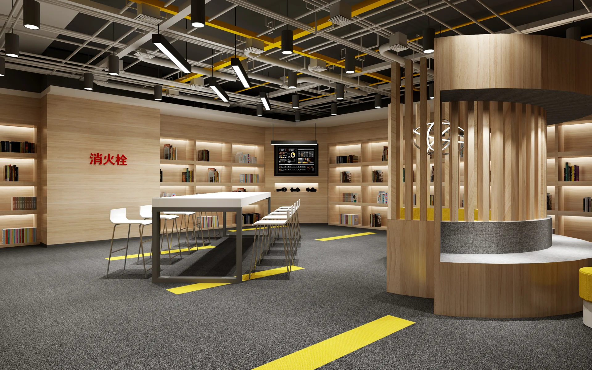 Microsoft Beijing — ภาพออกแบบสำนักงาน