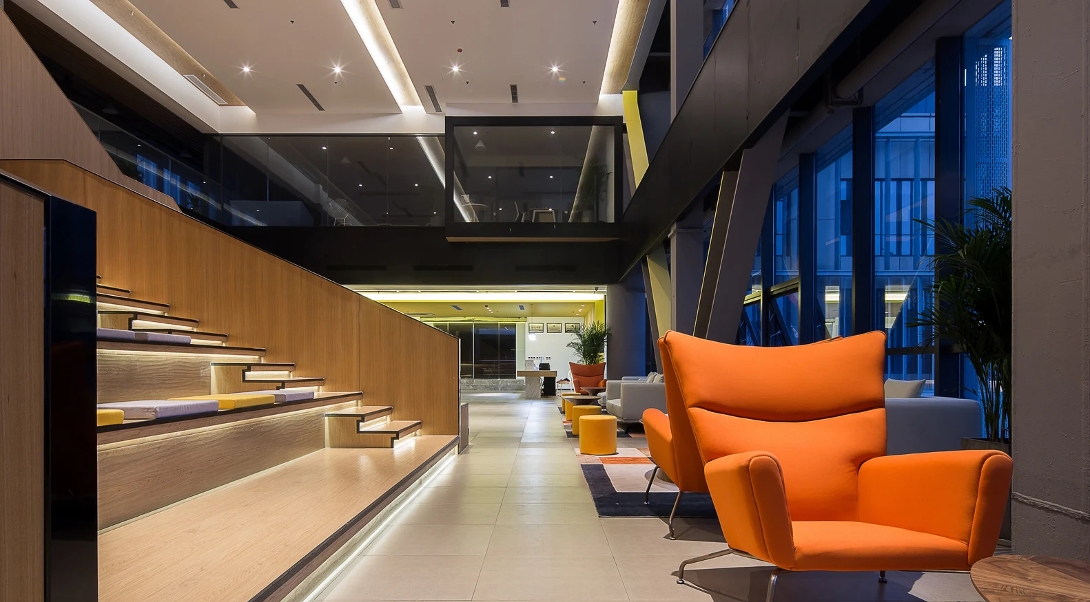 OLINK Coworking — ภาพออกแบบสำนักงาน